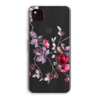 Mooie bloemen: Google Pixel 4a 5G Transparant Hoesje