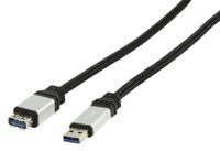 König USB 3.0 USB-kabel 1,8 m USB 3.2 Gen 1 (3.1 Gen 1) USB A Zwart - thumbnail