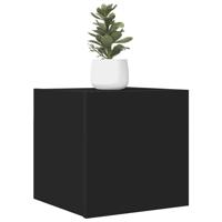 Tv-wandmeubelen 2 st 30,5x30x30 cm zwart - thumbnail