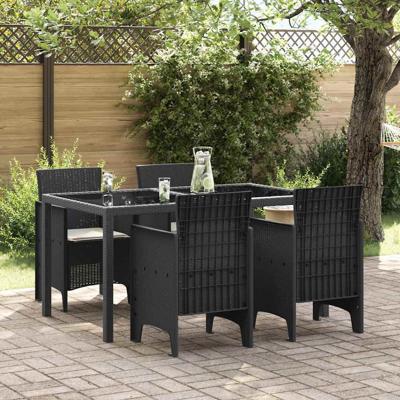 Tuinstoel 4 pcs Antraciet 53 x 49 x 85 cm PP