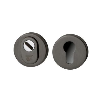 Hardbrass Nika SKG3 UTB veiligheidsrozetten met kerntrekbeveiliging - PVD gunmetal