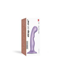 Strap-on-me 6016817 dildo Strap-on dildo Anale seks, Vaginale seks Lila Silicone 150 mm 3,6 cm