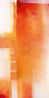 Kunstdruk Marta Peuckert - Rot I 50x100cm