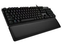 Logitech G G513 CARBON LIGHTSYNC RGB Mechanical Gaming Keyboard, GX Brown toetsenbord USB Scandinavisch Koolstof - thumbnail