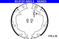 Remschoenset, parkeerrem 03013730232