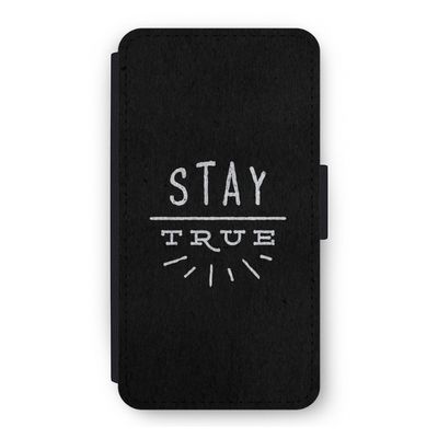 Stay true: iPhone 11 Pro Flip Hoesje
