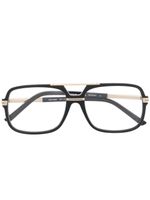 Cazal lunettes de vue à monture pilote - Noir