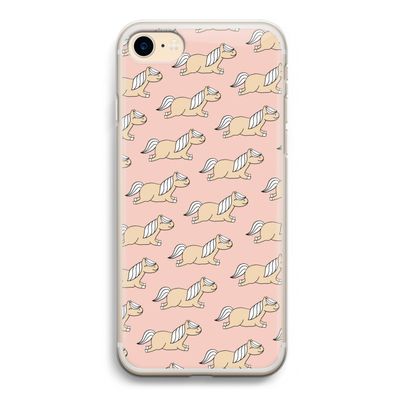 Ponys: iPhone 7 Transparant Hoesje