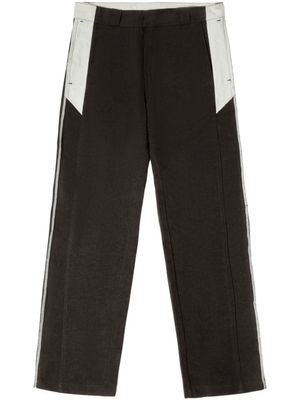 Heron Preston pantalon à coupe droite - Marron