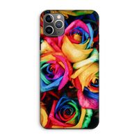 Neon bloemen: iPhone 11 Pro Max Tough Case