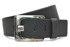 Timbelt Leren Riem 5 cm Zwart