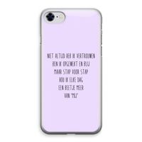 Zelfvertrouwen: iPhone 8 Transparant Hoesje