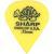 Dunlop Tortex Sharp Yellow 0.73mm plectrum