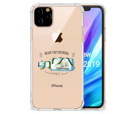 Apple iPhone 11 Pro Max Stevig | Bumper Hoesje | Boho Bottle