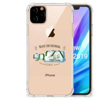 Apple iPhone 11 Pro Max Stevig | Bumper Hoesje | Boho Bottle