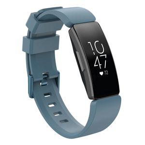 Bandje geschikt voor Fitbit ACE 2 - Maat L - Bandje - Horlogebandje - Siliconen - Blauw
