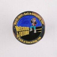 It's Geocaching Time Geocoin Polished Silver LE It's Geocaching Time Geocoin Polished Silver LE