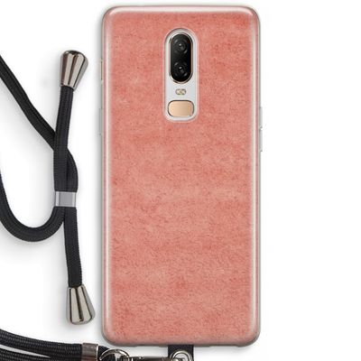 Marrakech Walls: OnePlus 6 Transparant Hoesje met koord