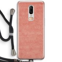 Marrakech Walls: OnePlus 6 Transparant Hoesje met koord