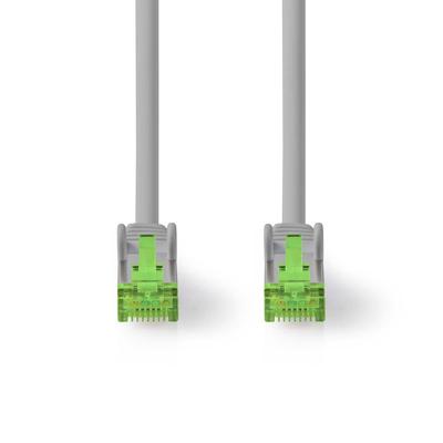 Nedis Cat 8.1 Netwerkkabel | S/FTP | RJ45 Male | RJ45 Male | 15.0 m | Rond | LSZH | Grijs | Label - CCGL85520GY150