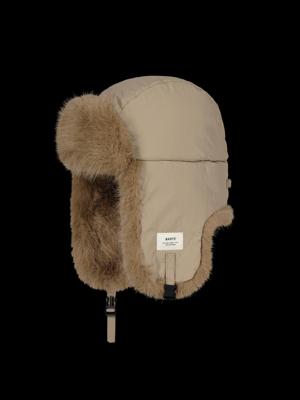 Barts Hawka Bomber Hoed Dames Light Brown One Size