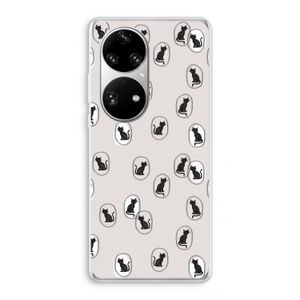Miauw: Huawei P50 Pro Transparant Hoesje