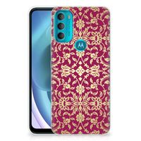 Siliconen Hoesje Motorola Moto G71 5G Barok Pink