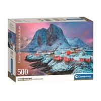 Clementoni legpuzzel amnoy villlage, 500st.