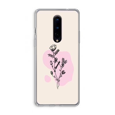 Roses are red: OnePlus 8 Transparant Hoesje