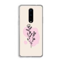 Roses are red: OnePlus 8 Transparant Hoesje