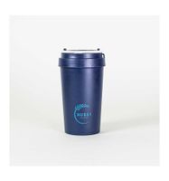 Rice husk travel cup midnight