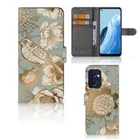 Hoesje voor OPPO Find X5 Lite | Reno 7 5G Vintage Bird Flowers Hoesje voor OPPO Find X5 Lite | Reno 7 5G Vintage Bird Flowers