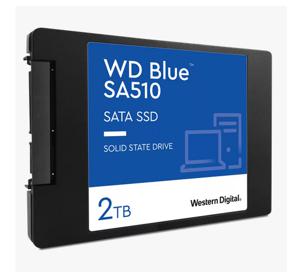 Western Digital Blue™ SA510 2 TB SSD harde schijf (2.5 inch) SATA 6 Gb/s Retail WDS200T3B0A