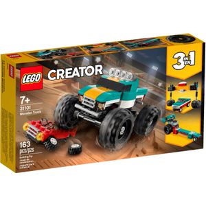 Creator 3-in-1 - Monstertruck Constructiespeelgoed