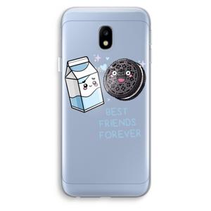 Best Friend Forever: Samsung Galaxy J3 (2017) Transparant Hoesje