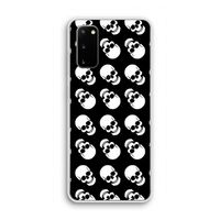 Musketon Skulls: Samsung Galaxy S20 Transparant Hoesje
