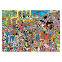 Jumbo Jan van haasteren legpuzzel - dia de los muertos, 1000st.