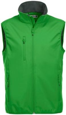 Clique 020911 Basic Softshell Vest - Appelgroen - XXL