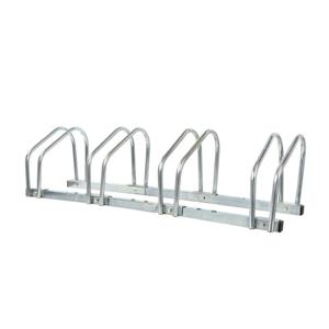 ProPlus Fietsenrek muur/grond standaard - voor 4 fietsen - metaal - 98 x 32  x 26 cm   -