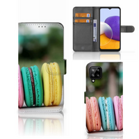 Samsung Galaxy A22 4G | M22 Book Cover Macarons - thumbnail