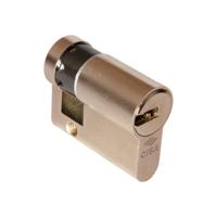 Cilinder Cisa Asix 1.0e300.07.0.12sz.c5 Vernikkeld 30 x 30 mm Korte hendel