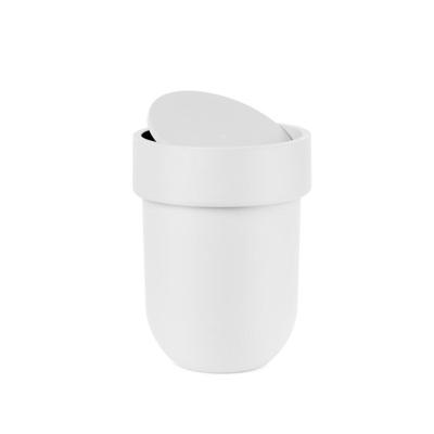 Umbra Touch Afvalbak - 19x19x30cm - 6 liter - met deksel - Wit 023269-660