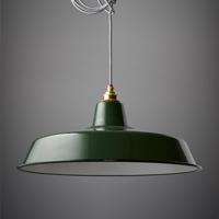 Groene lampenkap Industrieel fabriekslamp E27 Engels 450mm Groene lampenkap Industrieel fabriekslamp E27 Engels 450mm