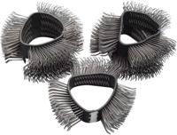 HAZET Borstelband · 23 mm breed · grof · gebogen punten 9033-6-02/5