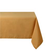 Stof Textiles Tafelkleed Nelson - 145 x 200 cm - mosterd geel - Eettafel tafellakens - polyester
