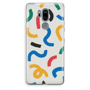 Illustratieve pop 2: LG G7 Thinq Transparant Hoesje