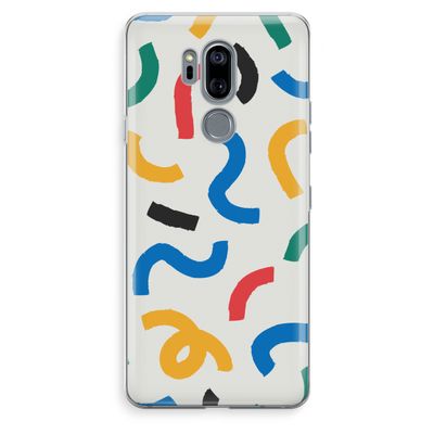 Illustratieve pop 2: LG G7 Thinq Transparant Hoesje
