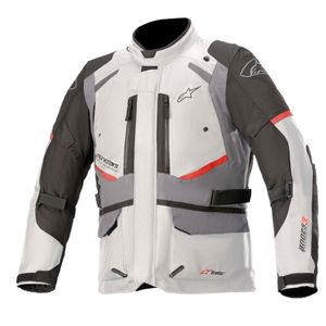 ALPINESTARS Andes V3 Drystar Jacket, Textiel motorjas heren, Ice Grijs-Donker Grijs