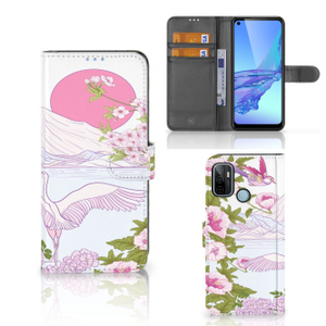 OPPO A53 | OPPO A53s Telefoonhoesje met Pasjes Bird Standing