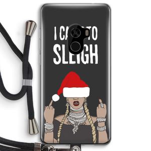Came To Sleigh: Xiaomi Mi Mix 2 Transparant Hoesje met koord